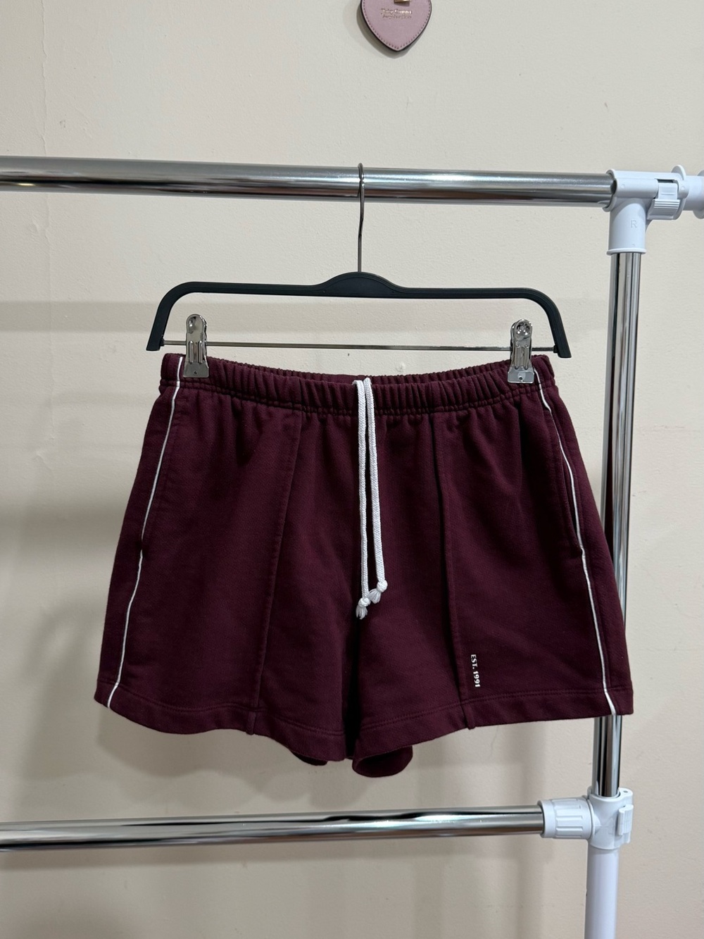 Wild Fable Burgundy Sweat Shorts Size M